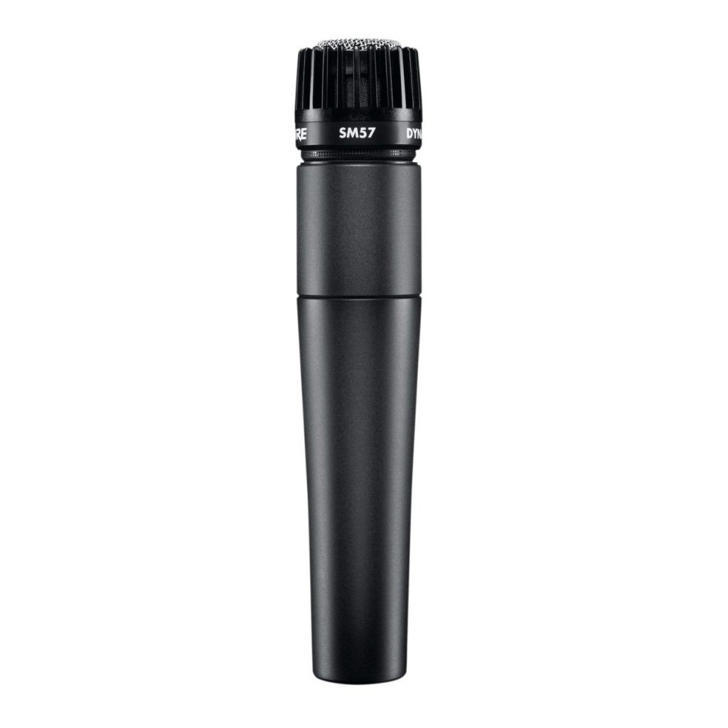 shure sm57 microfone dinamico tipos de microfone