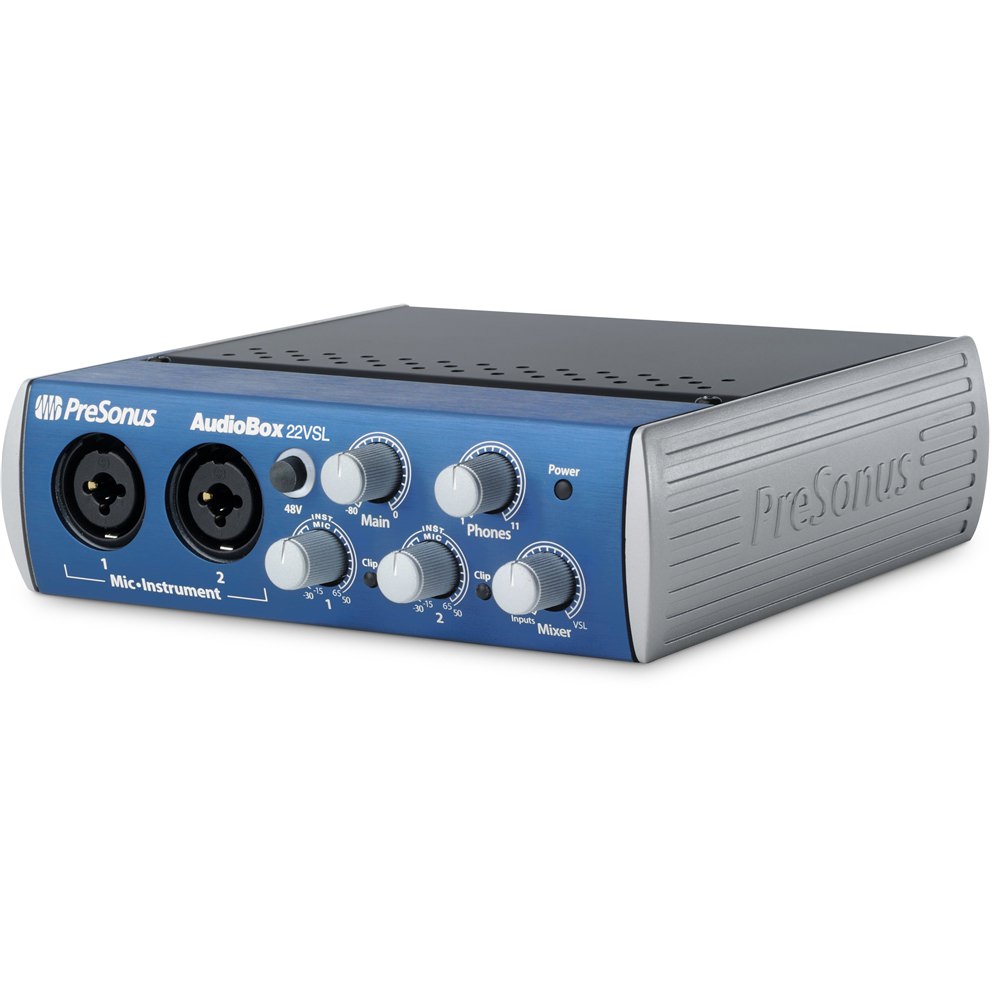 interface de audio presonus audiobox