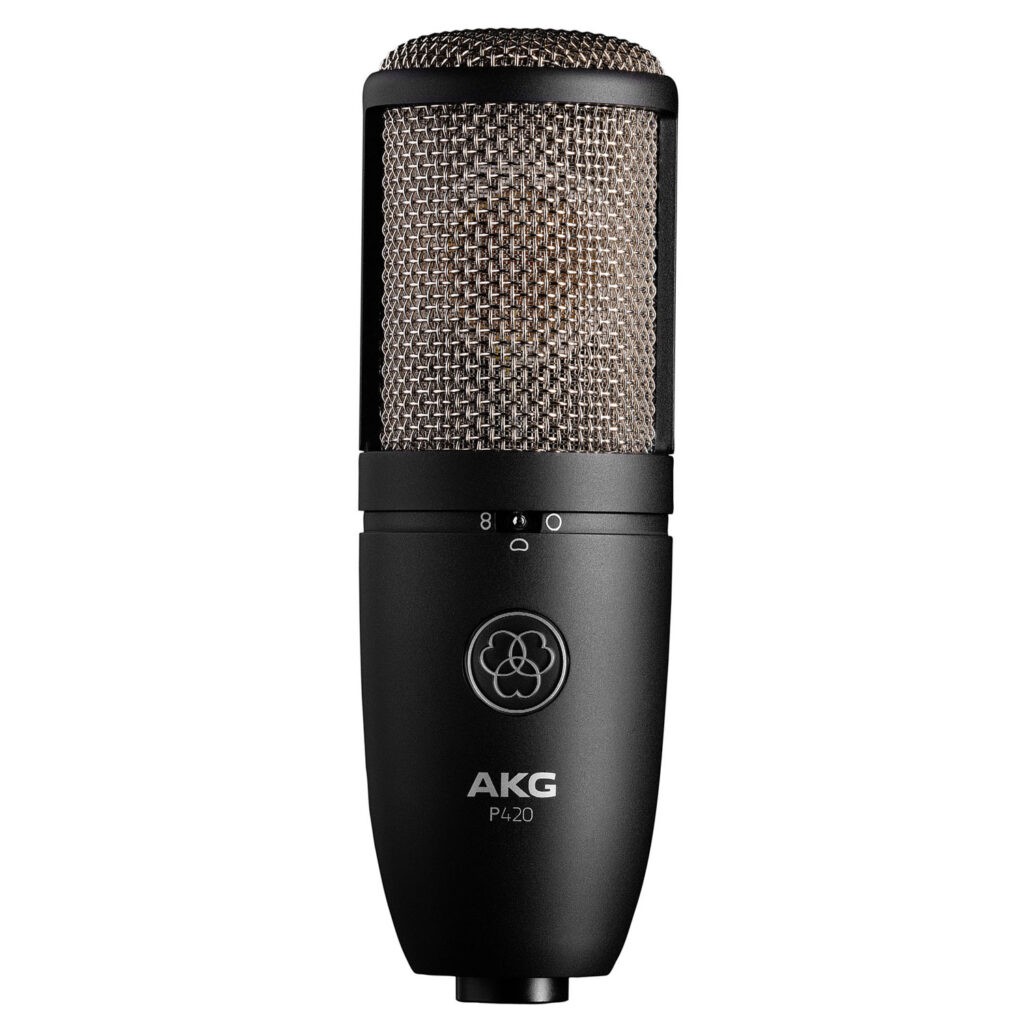 tipos de microfone microfone condensador akg p420 perception