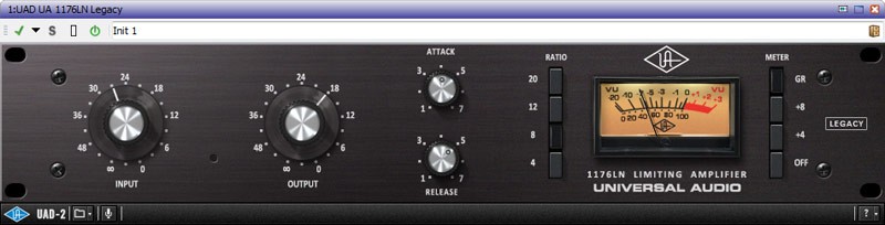 compressor 1176 universal audio plugin legacy