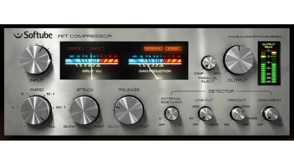 compressor 1176 universal audio softube fet compressor